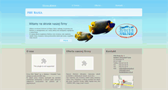 Desktop Screenshot of basia-ryby.pl
